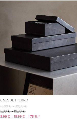 Descuentos hasta el 75% en Zara Home