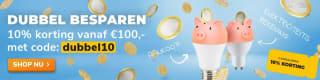 10% korting op heel veel artikelen bij IntoLED