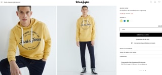 Sudadera Jack & Jones de hombre con capucha por solo 14,99€