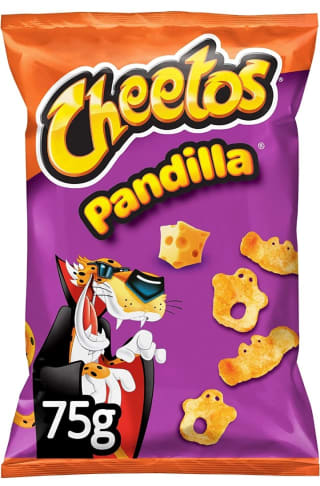 Cheetos Pandilla Producto de Aperitivo Frito, Queso, 75g por 1,19€.