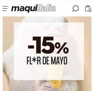 -15% de Descuento en Flor de Mayo.