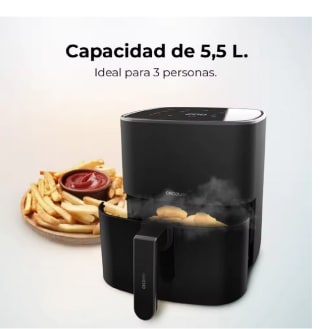 Freidora Cecotec sin aceite de aire Cecofry Fantastik 5500 por solo 35,41€