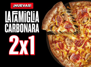ofertas vigentes de Telepizza 2x1 y mucho mas