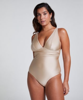 Hunkemöller Dames Badmode Badpak Shaping Luxe voor €35 bij Bol