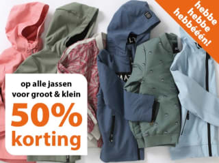 50% korting op jassen bij terStal