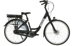 Vogue Elektrische fiets Infinity MDS+ dames mat zwart 48cm voor €904,45 bij Fietsenwinkeldiscounter