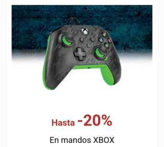 Hasta -20% de Descuento en Mandos Xbox en Carrefour.