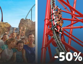 Descuento 50% Entradas para 1 día a Port Aventura o PortAventura Park + Ferrari Land con Lidl Plus