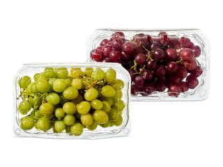 2 Bakken van 500 gr. Pitloze witte of rode druiven voor € 2,50 bij de Lidl