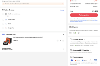 Baliza de emergencia V16 conectada con geolocalizacion DGT 3.0 luz de emergencia por solo 29,40€