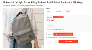 Eastpak PADDED PAK'R Rugzak 12 liter voor €7.49 bij Ochama