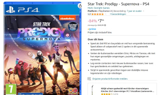 Star Trek: Prodigy Supernova voor PlayStation 4 voor €7,95 bij Amazon.nl