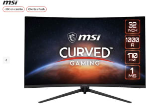 Monitor MSI G321CQP E2 WQHD 170hz AMD FreeSync Premium por 199€