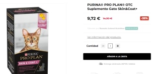 Suplemento Gato Purina Pro Plan OTC por 9,72€