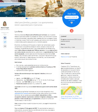 5 días a Menorca desde solo 152€ pxp