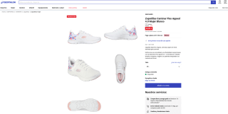 Zapatillas Skechers Flex Appeal 4.0 Mujer por 44,99€