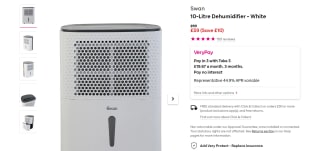 Swan 10-Litre Dehumidifier - White - £59