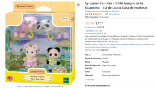Sylvanian Families Amigos de la Guardería - día de Lluvia por 17,99€