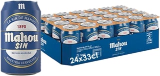 24 Latas Cerveza Mahou por 11,59€