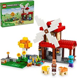 LEGO Minecraft La Granja del Molino por $1,175 en Amazon