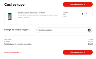 Gratis App TomTom GO Navigation - 12 meses