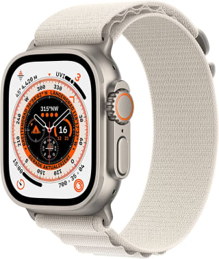 Apple Watch Ultra Gele/Beige Textiel Band Small/Medium voor €870,52 bij Amazon