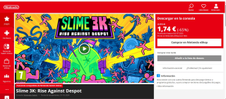 Juego Slime 3K: Rise Against Despot por 1,74€