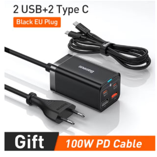 Baseus Gan3 100/ 65W Desktop Oplader voor €26,79 bij Aliexpress