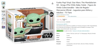 Funko Pop! Vinyl: Star Wars: The Mandalorian S9 - Grogu por 10,99€