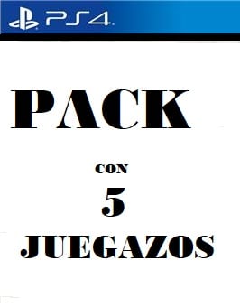 Pack de 5 videojuegazos para consola PS4 , por solo 27,96€