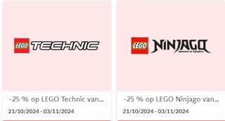 25% korting op veel items tijdens het merkenfestival bij Dreamland