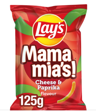 Lay's Mama mia's cheese & paprika 125 g voor €1,09 bij Ochama