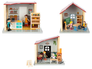Playtive Houten poppenhuis voor €5,99 bij Lidl