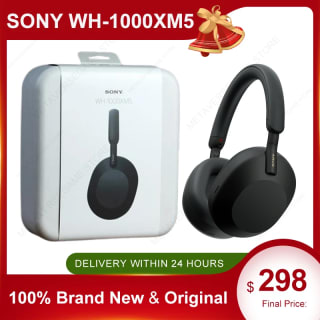 Fone da SONY, modelo WH-1000XM5 - R$ 1.658,13