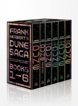 Frank Herbert's Dune Saga 6-Book Boxed Set voor €61,99 bij Bol