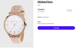 Reloj para Mujer Michael Kors por 65.7€