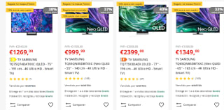 10% Extra descuento en televisores en Worten