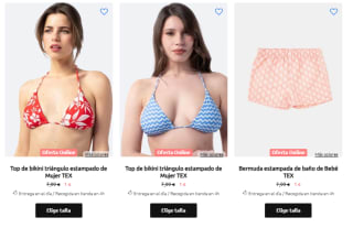 20% EXTRA descuento en moda Carrefour prendas de ropa desde 1€