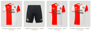 Tot 50% korting op Feyenoord shirts/shorts bij Castore