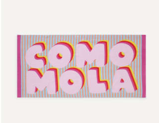 Toalla de algodón infantil cómo mola por 6,95€