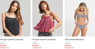 Tot 70% korting in de sale van Superdry