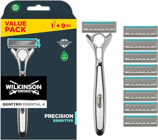 WILKINSON SWORD Quattro Titanium For Men Razor: £10