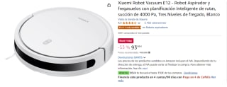 Xiaomi Robot Vacuum E12 Robot Aspirador y fregasuelos por 93.99€