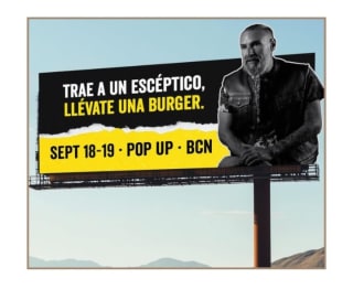 Hamburguesa Gratis en Barcelona.