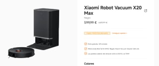 Xiaomi Mix Flip 12GB/256GB + Xiaomi Robot Vacuum X20 Max por 1.099€