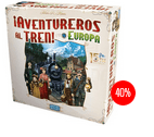 Juego de mesa Aventureros al tren Europa 15th Anniversary por 59,99€
