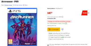 Arcrunner PlayStation 5 voor €18,53 bij Bol
