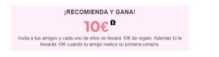 Invita y gana 10€ en Perfumes club