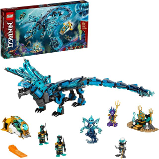 LEGO 71754 Ninjago Dragón de Agua, Juguete de Construcción de los Ninja con 5 Mini Figuras por 52.67€