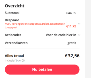 UGREEN GaN2 Quick Charger 100W (1x USB-A, 3x USB-C) voor €32,56 bij Aliexpress